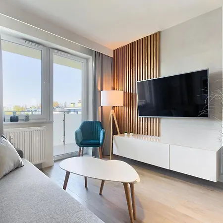 Апартаменты Blue Mare Blizej Morza Premium, 350 M Beach, Garaz Gratis *