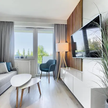 Blue Mare Blizej Morza Premium, 350 M Beach, Garaz Gratis Kołobrzeg