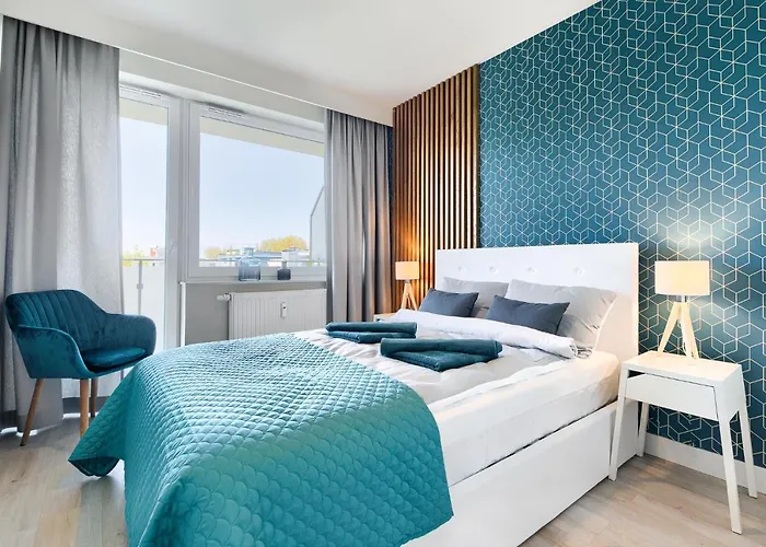 Blue Mare Blizej Morza Premium, 350 M Beach, Garaz Gratis * Kołobrzeg