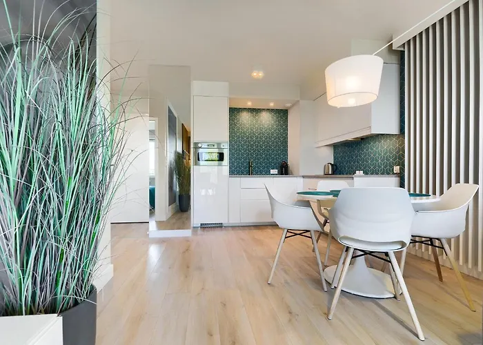 Blue Mare Blizej Morza Premium, 350 M Beach, Garaz Gratis Apartamento